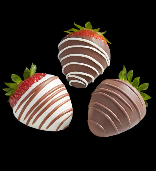 Gourmet Drizzled Strawberries