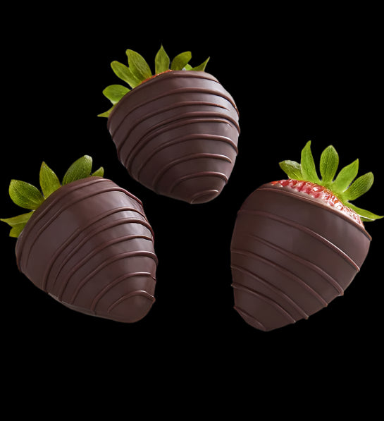 Decadent Dark Chocolate Strawberries