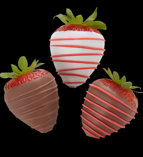 Romance Drizzled Dipped Strawberries