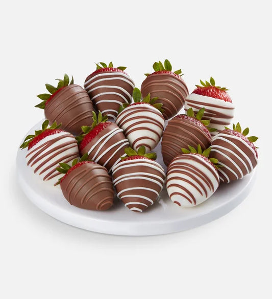 Gourmet Drizzled Strawberries