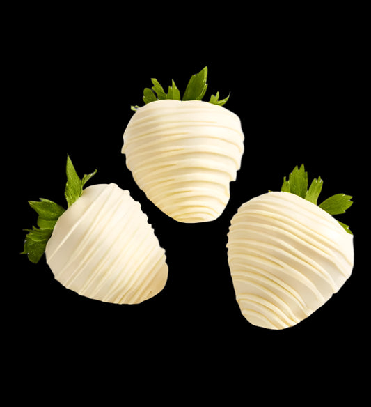 Artisian Belgian White Chocolate Strawberries