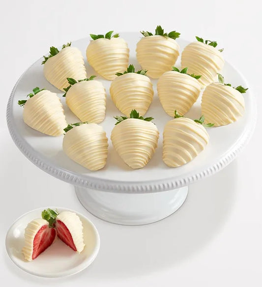 Artisian Belgian White Chocolate Strawberries