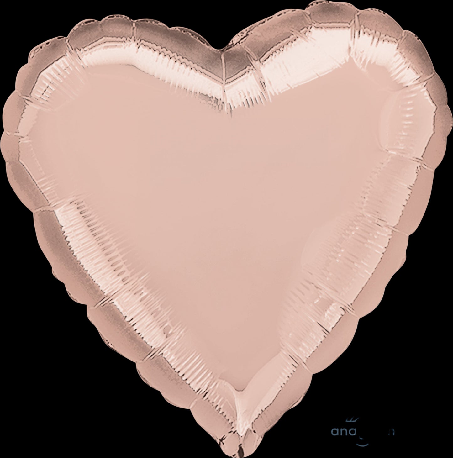 18" Rose Gold Decorator Balloon Heart