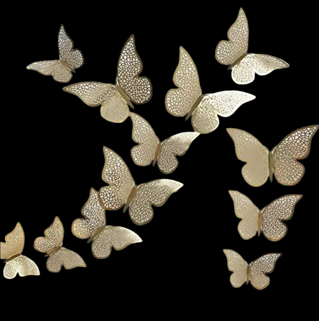 3D Butterflies